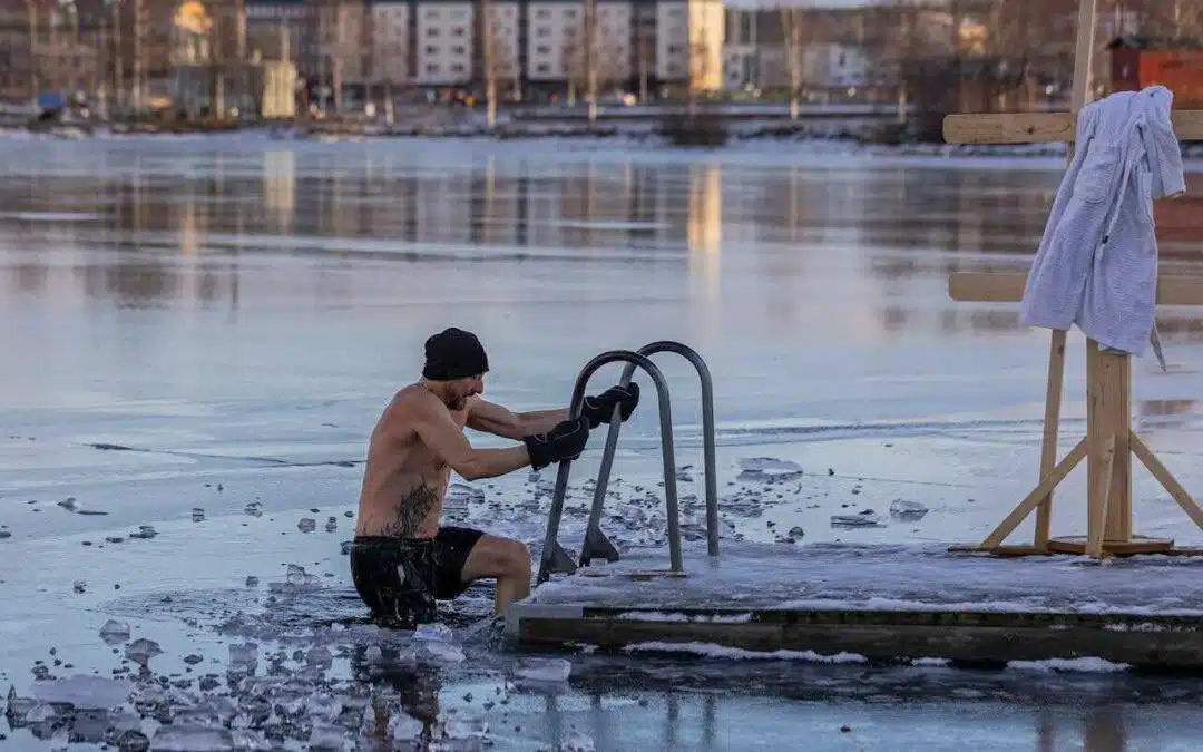 Hvor koldt skal et isbad være?