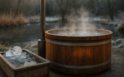 Varmt bad efter isbad?